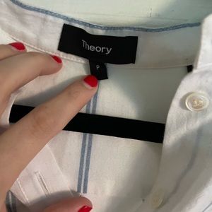 Theory linen shirt